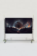 UMX Fantasy | Movable LED Aluminum TV Stand